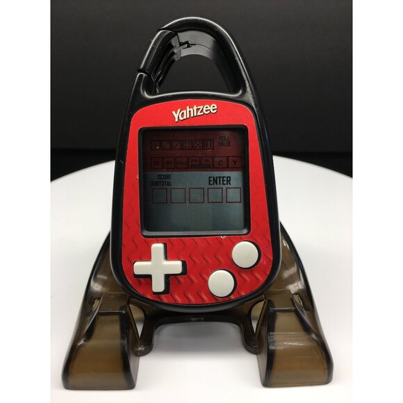 Hasbro Yahtzee Handheld Electronic Game Clip On Carabiner Edition - Works - Picture 3 of 10
